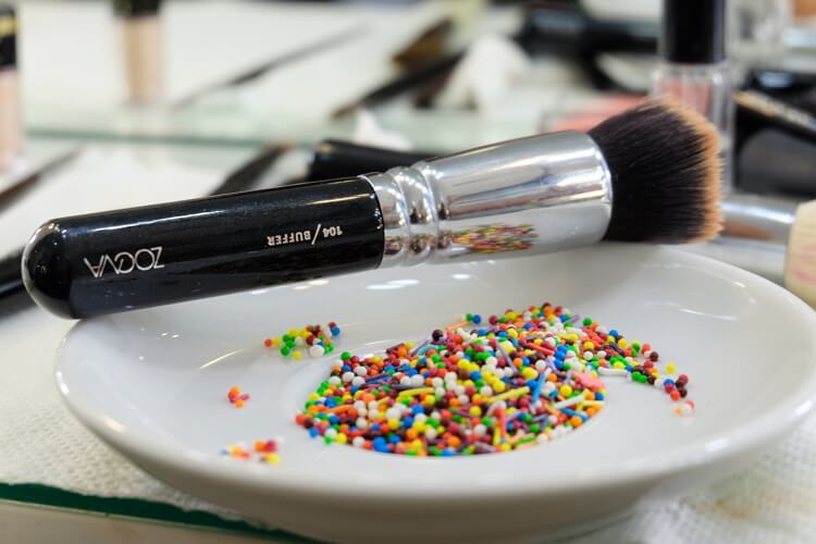 glamlipstick zoeva buffer brush for makeup