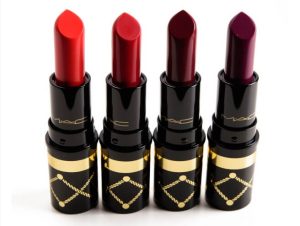 MAC Lipstick Best Seller: Shades & Swatches mac Red Nutcracker lipstick set