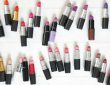 mac lipsticks layout different colors