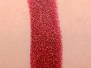 mac sin lipstick swatch