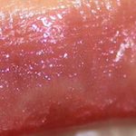 Urban Decay Hi-Fi Shine Ultra Cushion Lip Gloss: Swatches & Review urban decay hi fi shine ultra cushion lipgloss Fireball swatch on lips