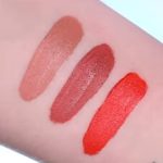 kylie kourt liquid lipsticks swatches on skin