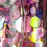 lime crime aquarium glitter closeup
