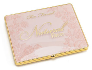 too faced natural face palette closed