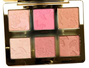 too faced natural face palette of highlighters and blushes colors pan