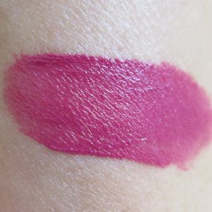 NYX Prague Soft Matte Lip Cream swatch on skin