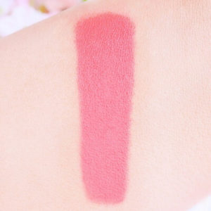 NYX tea rose lipstick swatch on skin