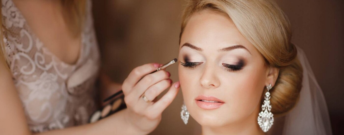 Powder wedding professional makeup