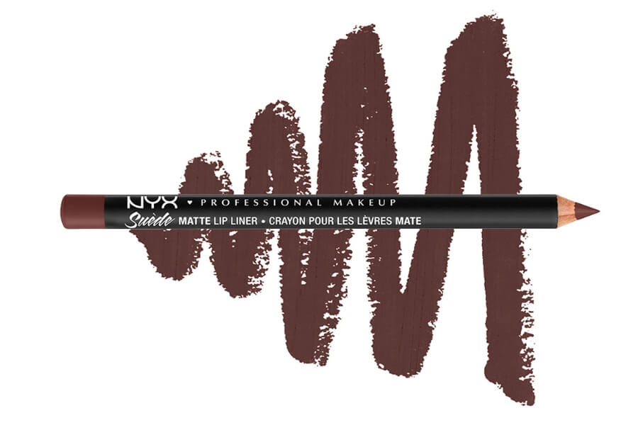 5. NYX Professional Makeup Suede Matte Lip Liner in [Cold Brew]