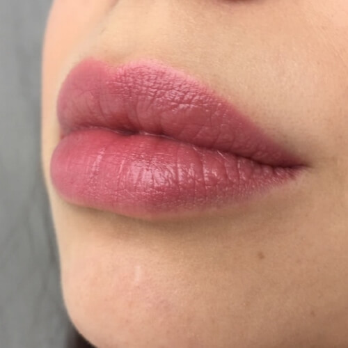 3. MAC Syrup - Swatch on Lips