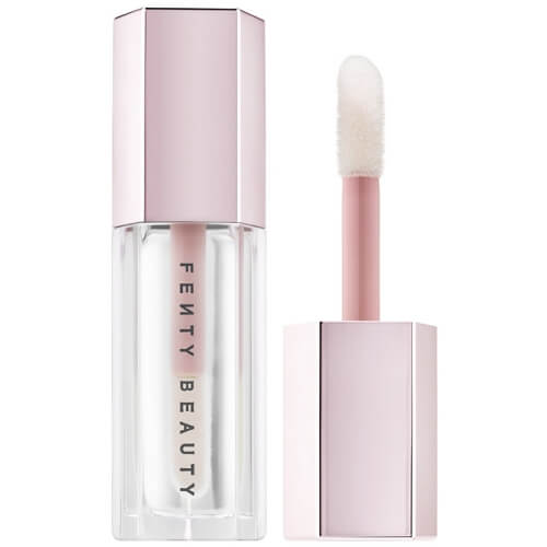Fenty Beauty Lip Laquer in transparent color with glossy finish