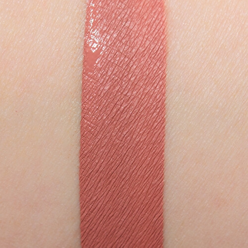 MAC Burnt Spice - Swatch on fair skin